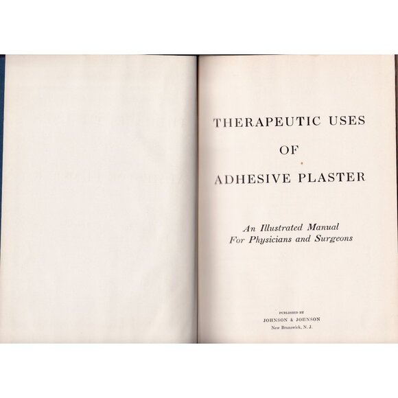 Rare Therapeutic Uses Of Adhesive Plaster HC, Scarce Medical Collectible ©1944 - Picture 2 of 4